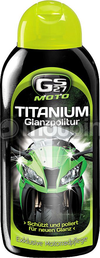 GS27 Moto Titanium® Ultra Shine & Protection, cleaning set