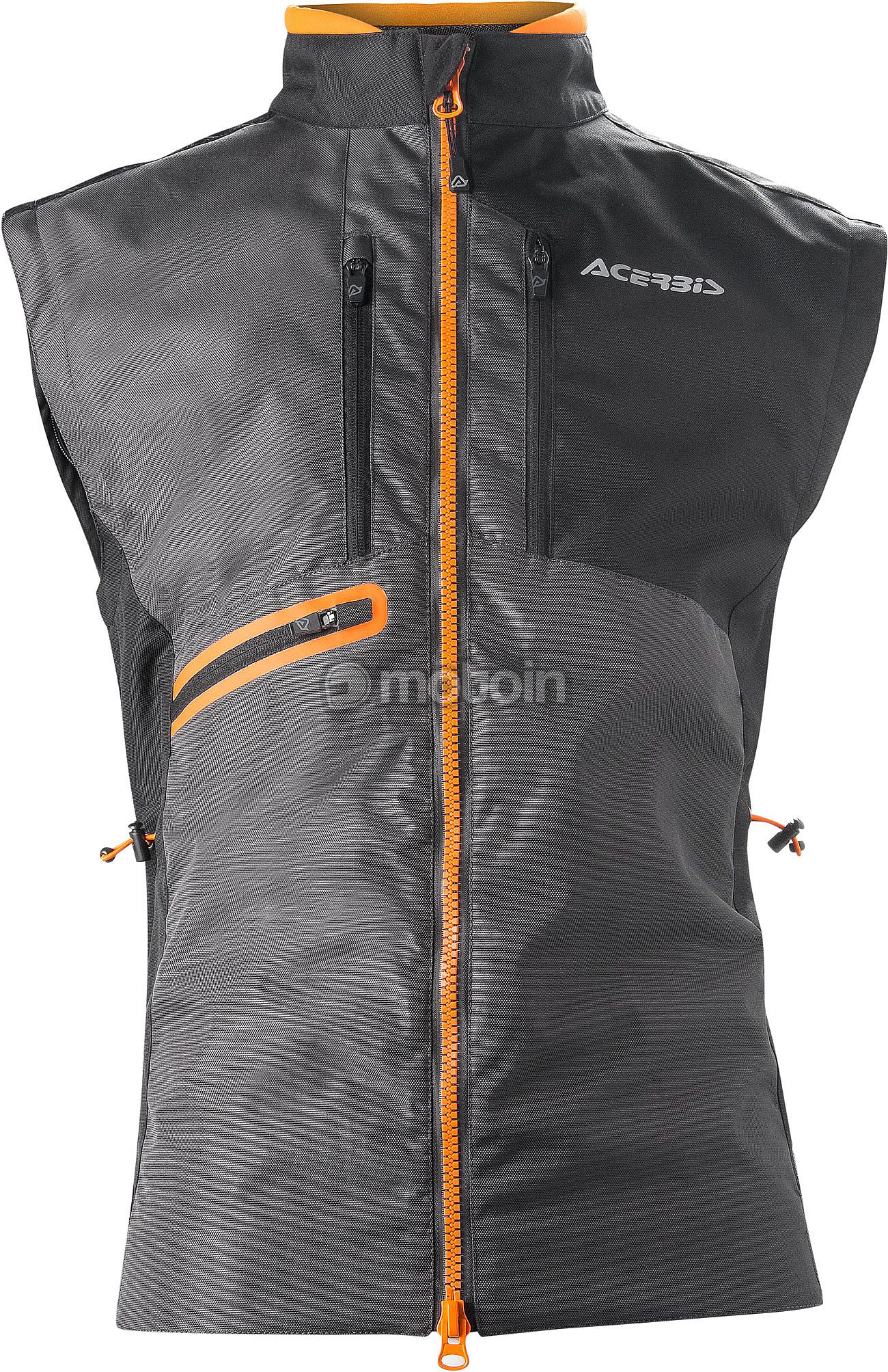 Acerbis One Zip Jacket Enduro Off Road Greenlaning Bike Grey Orange 
