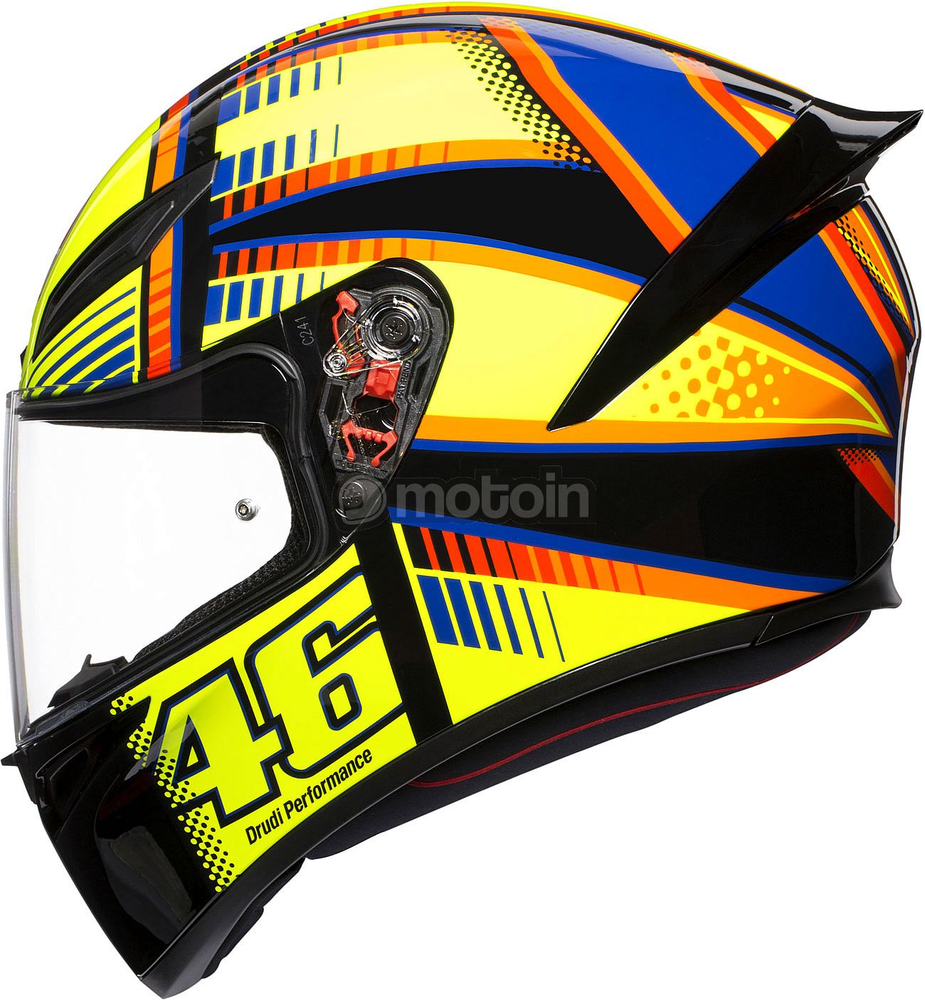 agv k1 rossi soleluna 2015 helmet