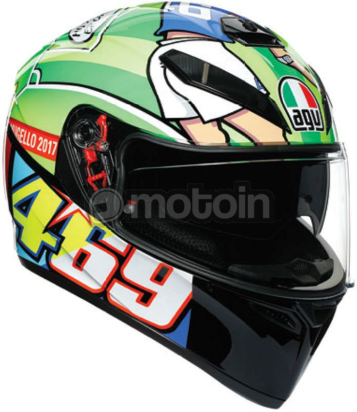 AGV K3 SV Rossi Mugello 2017, integral helmet - motoin.de