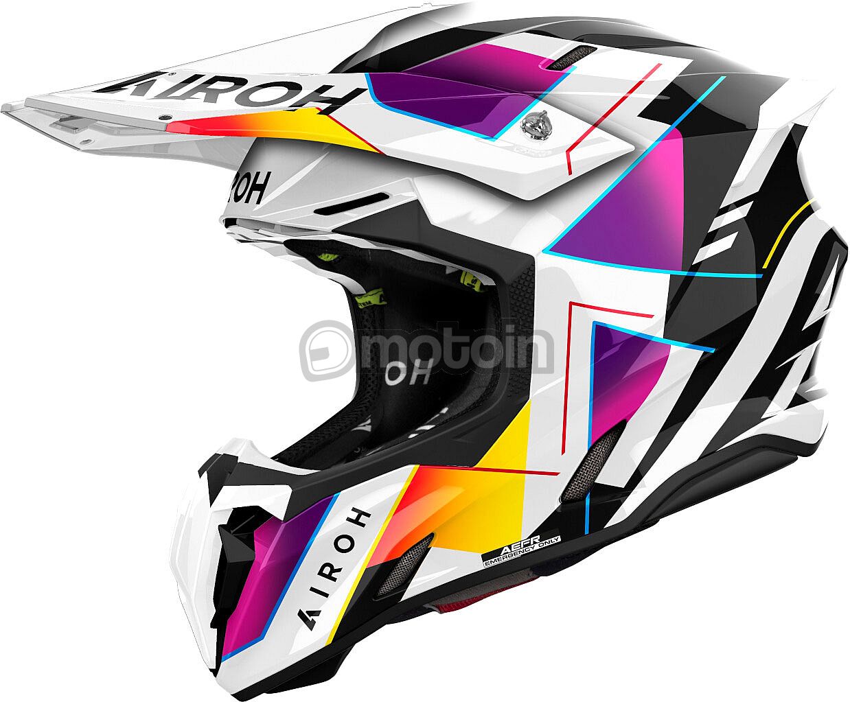 Airoh Twist 3 Rainbow, motocross helmet