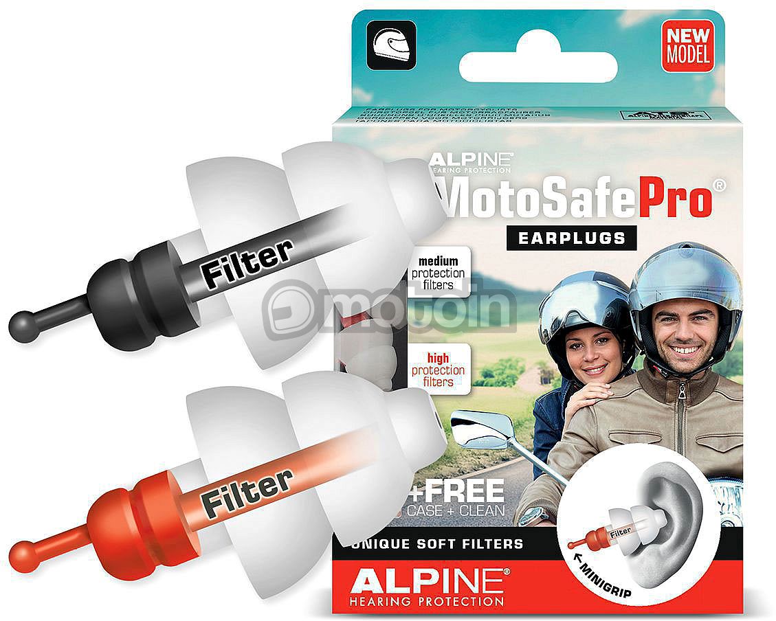 Alpine MotoSafe PRO, hearing protection
