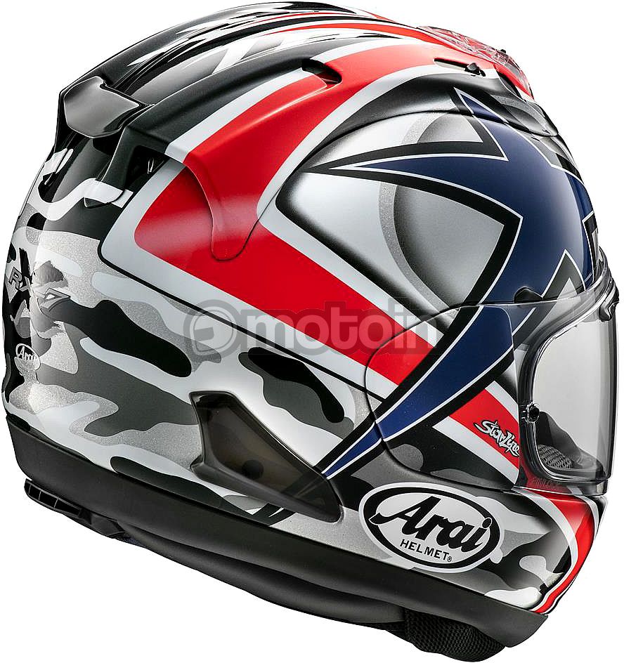Arai RX-7V Hayden Laguna Seca, integral 