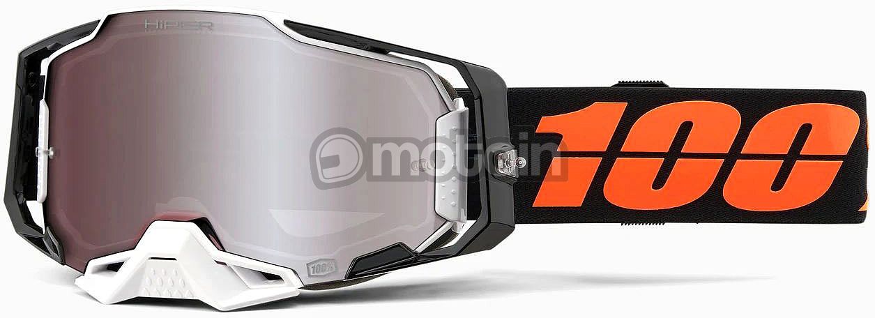 100 Percent Armega Blacktail HiPer S22, goggles mirrored