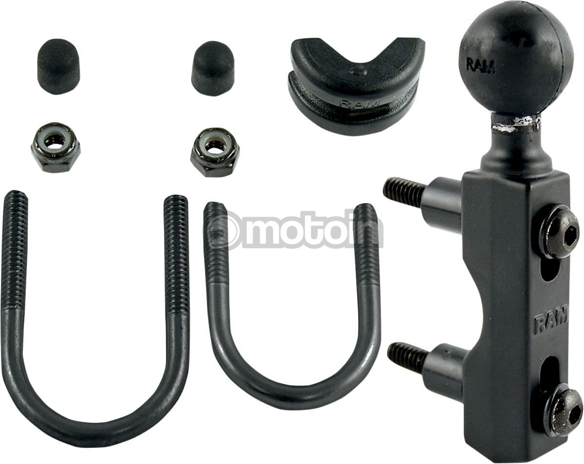 Universal mount. Ram-b-309-7u. Ram Mounts x-Grip Phone Mount with Handlebar u-Bolt Base.