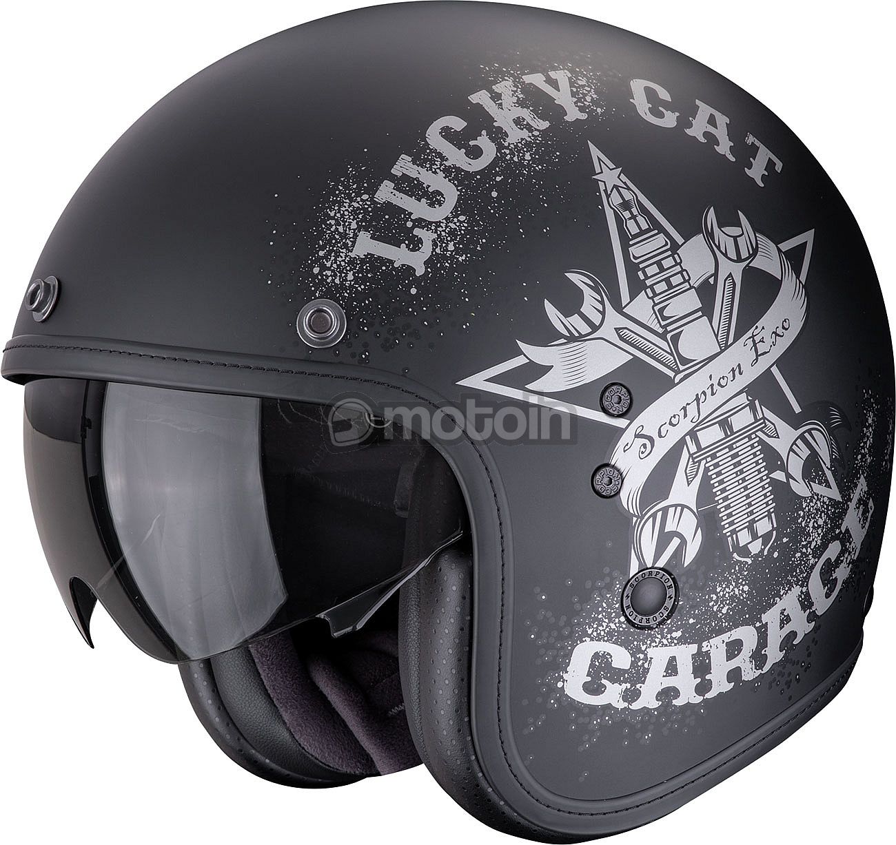 scorpion belfast helmet parts - EVO LUXE The Belfast Evo jet helmet is equipped with an integrated anti SCORPION EXO Belfast Evo Inner