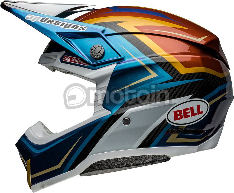 Bell Moto-10 Spherical Tomac Replica 24, capacete cruzado
