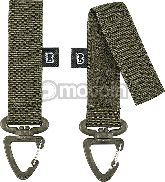 Brandit Belt and Molle Loop, carabiner