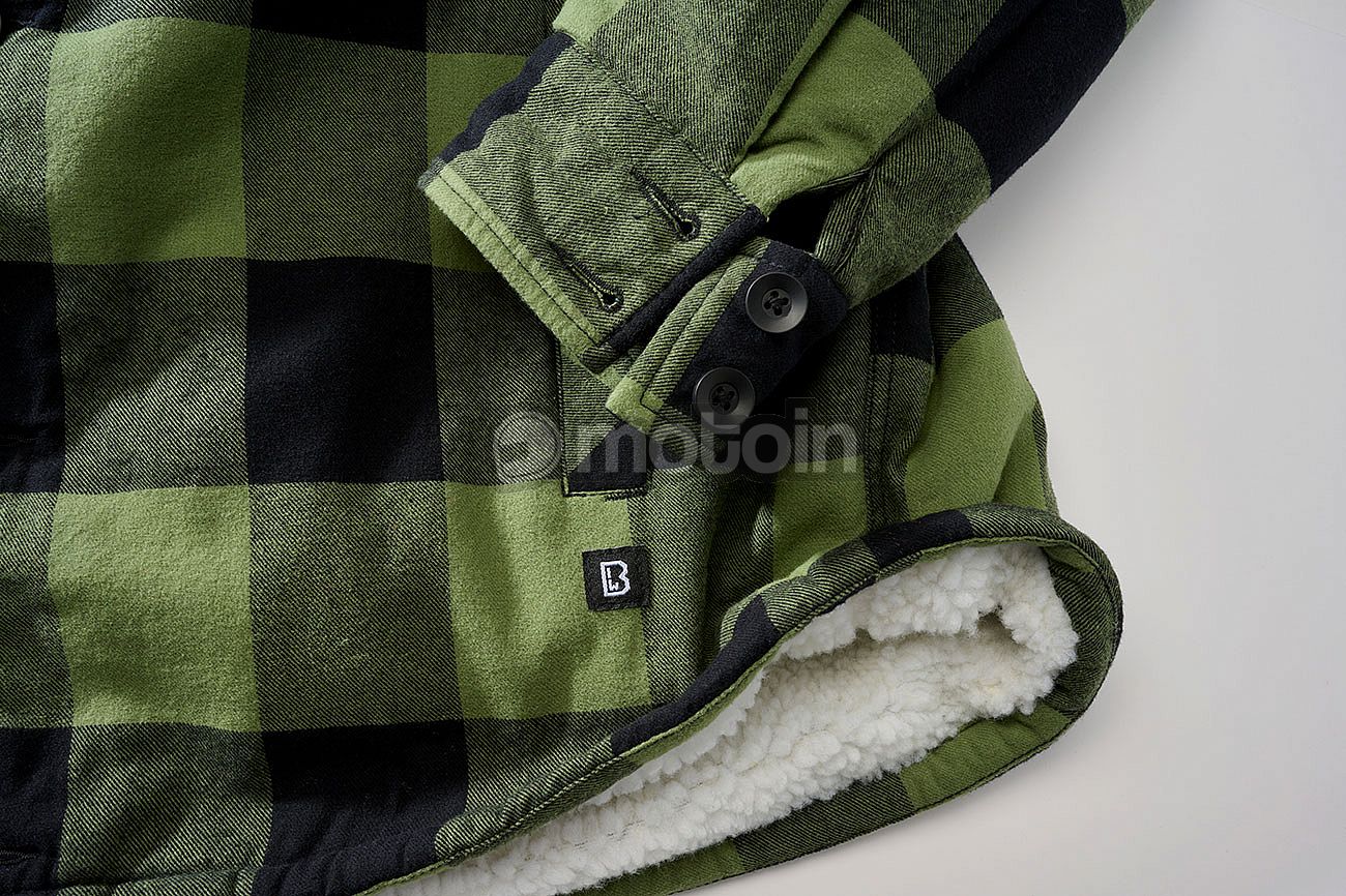 Lumberjack zip Winter, Brandit hoodie
