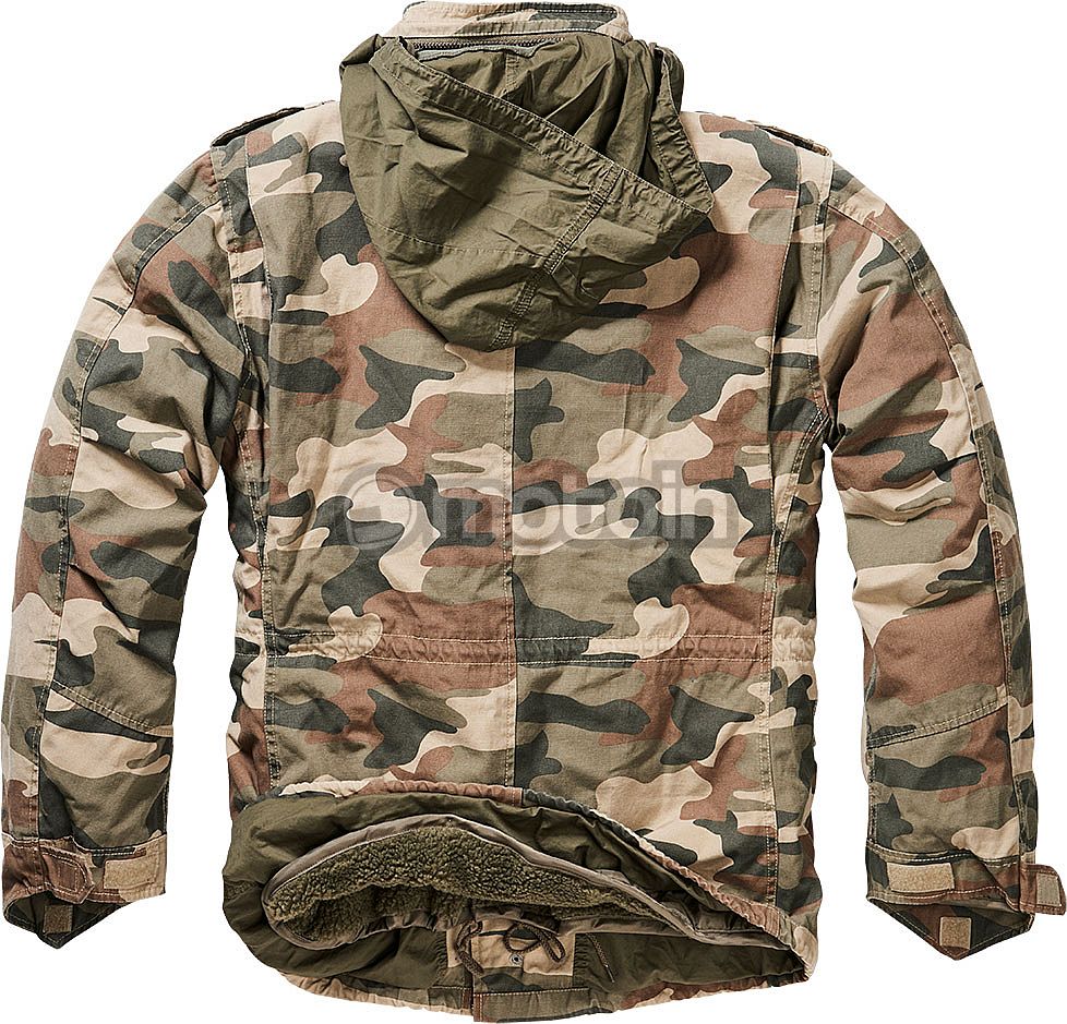 ECWCS Waterproof Windproof Jacket With Removable Fleece A-TACS LE Night Camo 