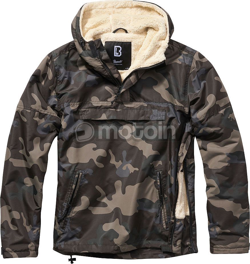 Brandit Sherpa Windbreaker, zip hoodie