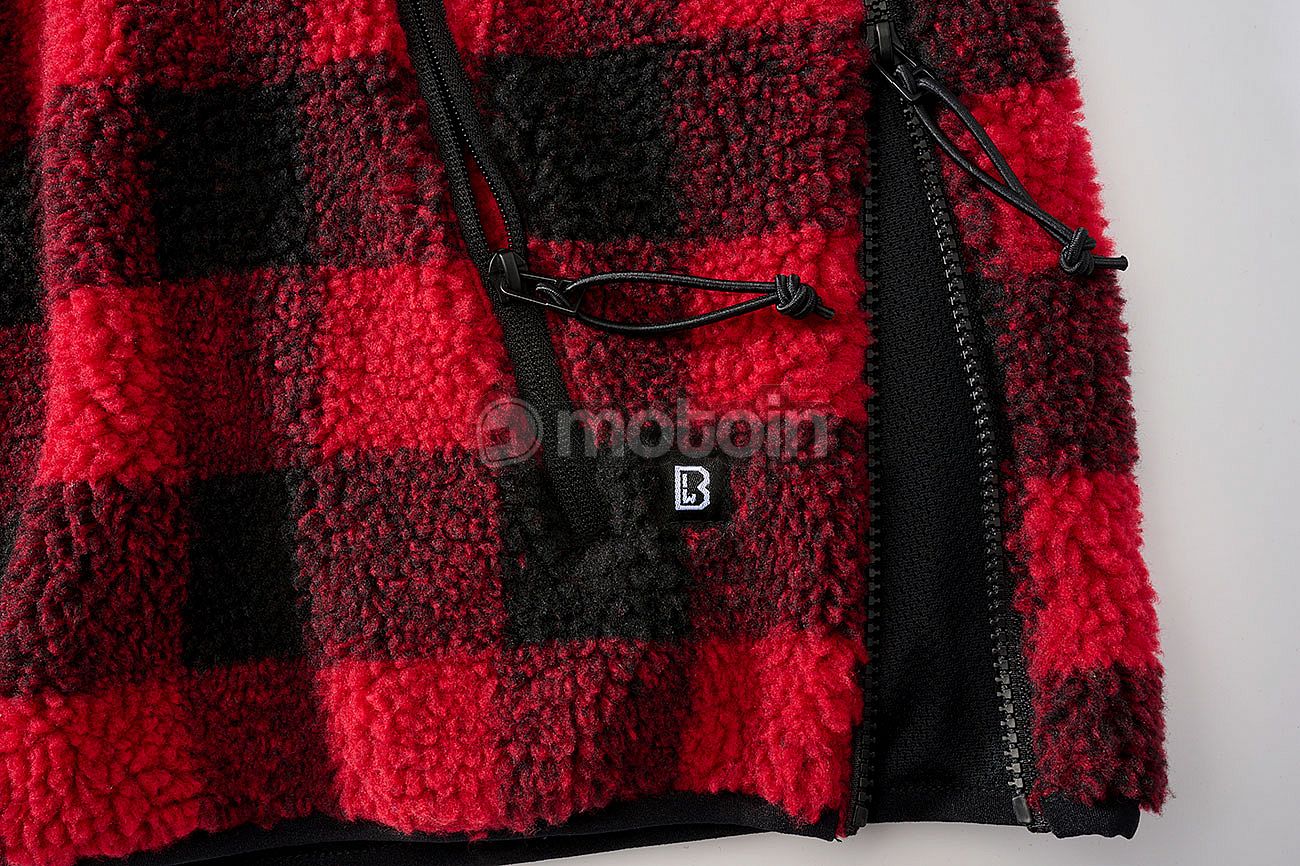 Brandit Teddyfleece Jacket (5021) red/black desde 42,00 €