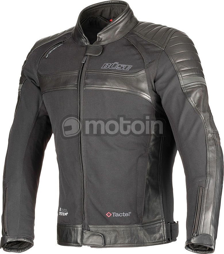 Büse Ferno, leather-textile jacket women waterproof
