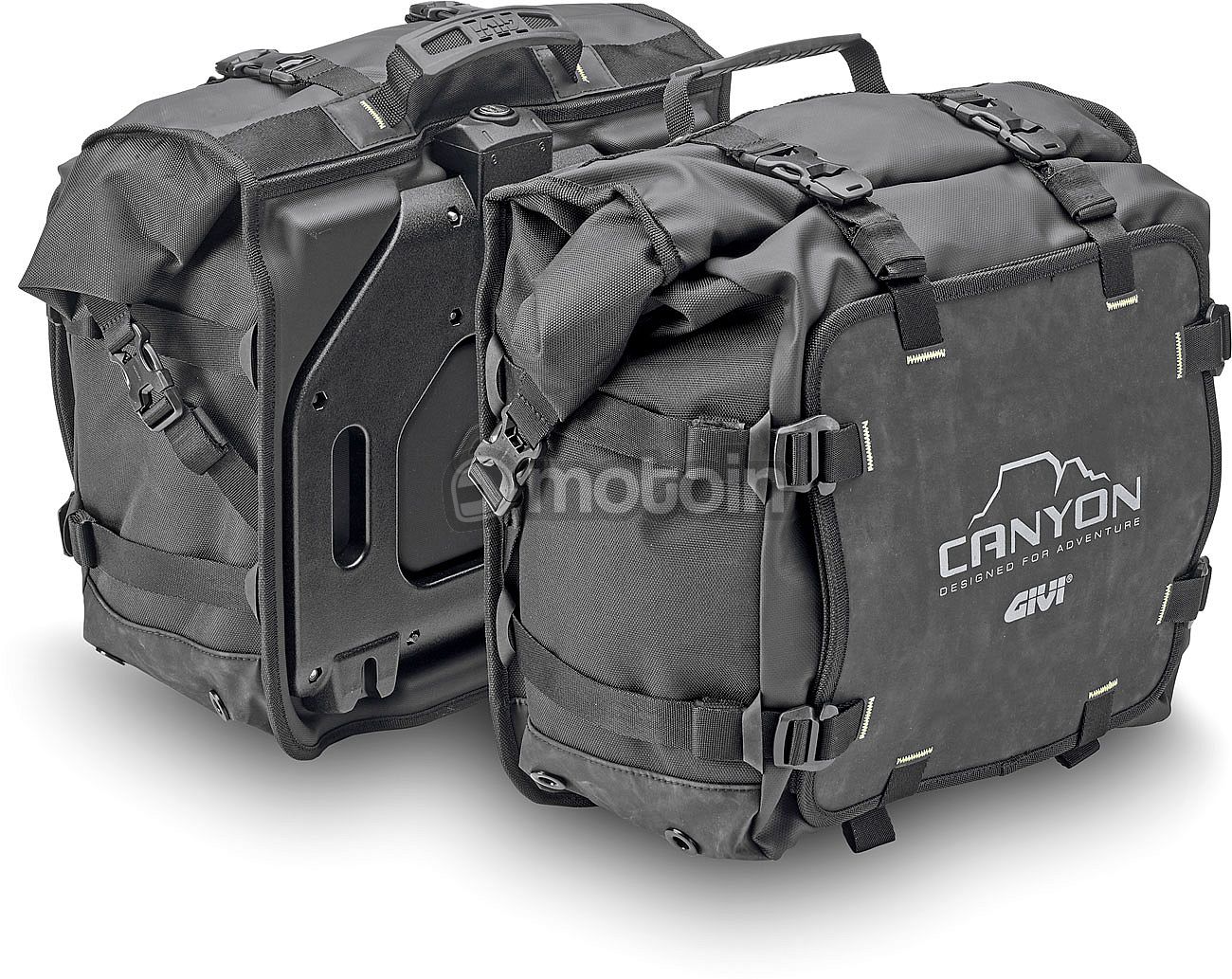 Givi Canyon GRT720 25+25L, sidebags Monokey waterproof - motoin.de