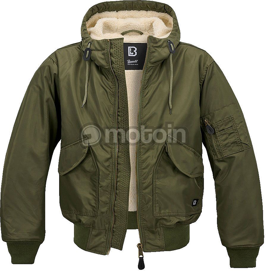 Brandit CWU jacket Hooded, textile