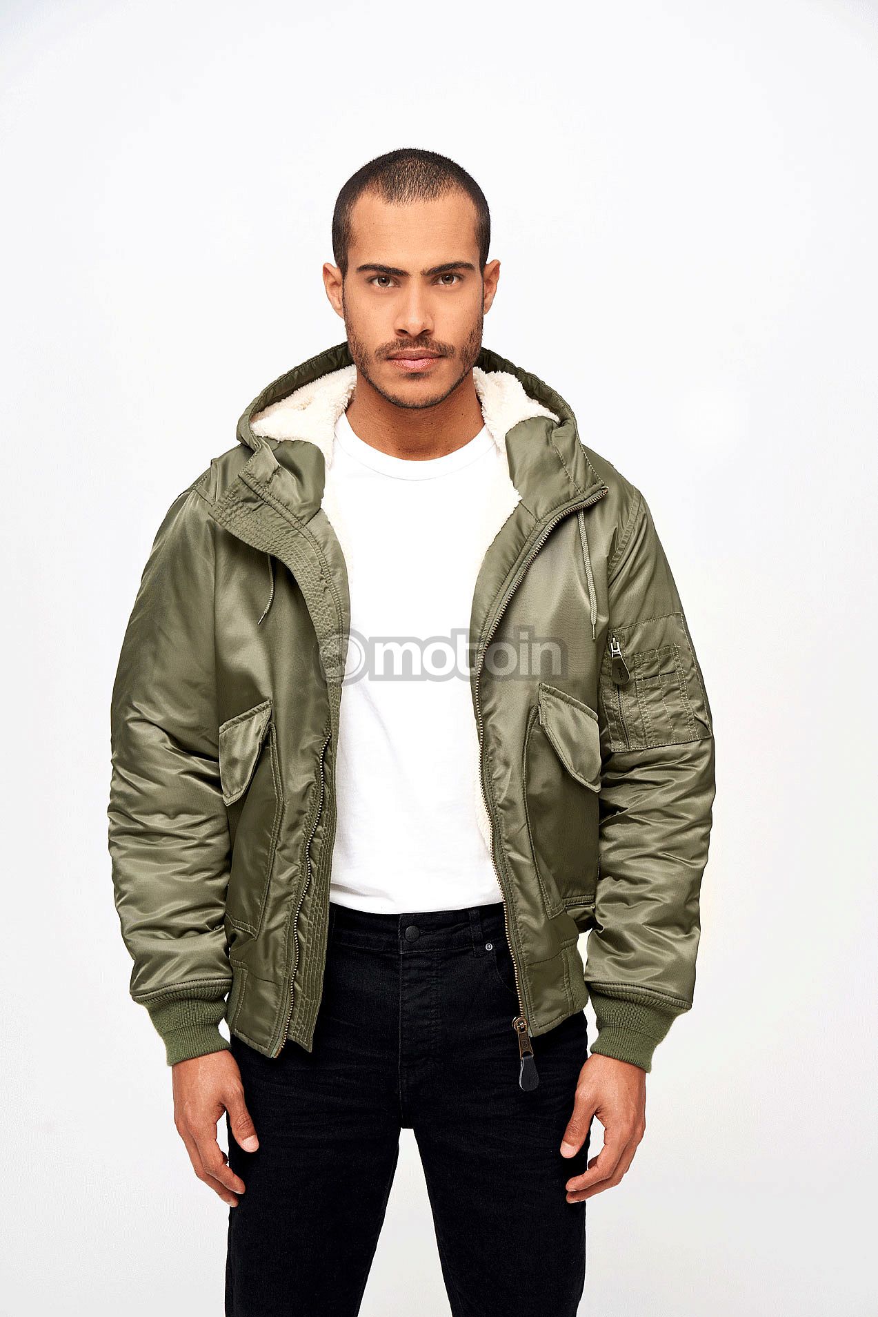 Hooded, Brandit CWU jacket textile