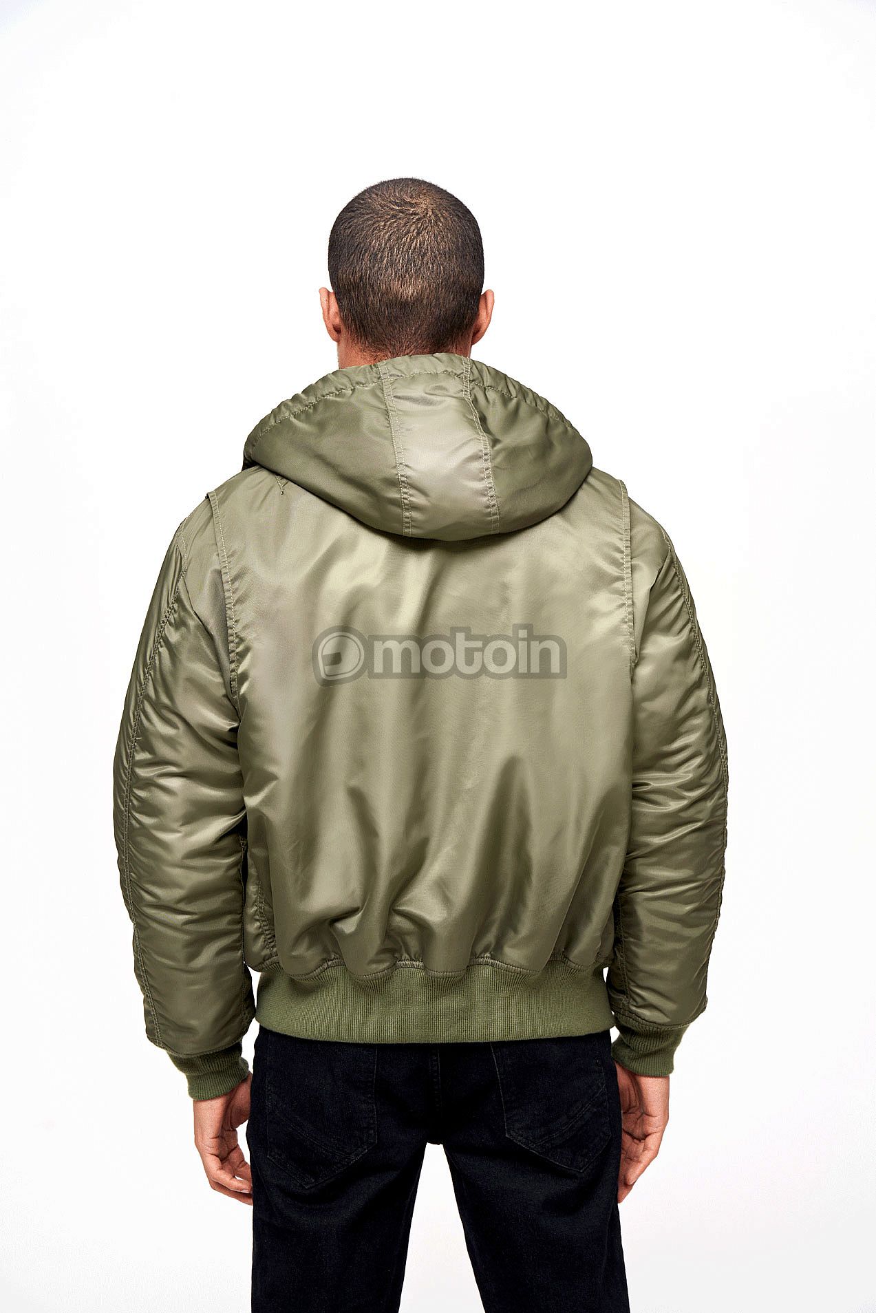 Hooded, Brandit textile CWU jacket