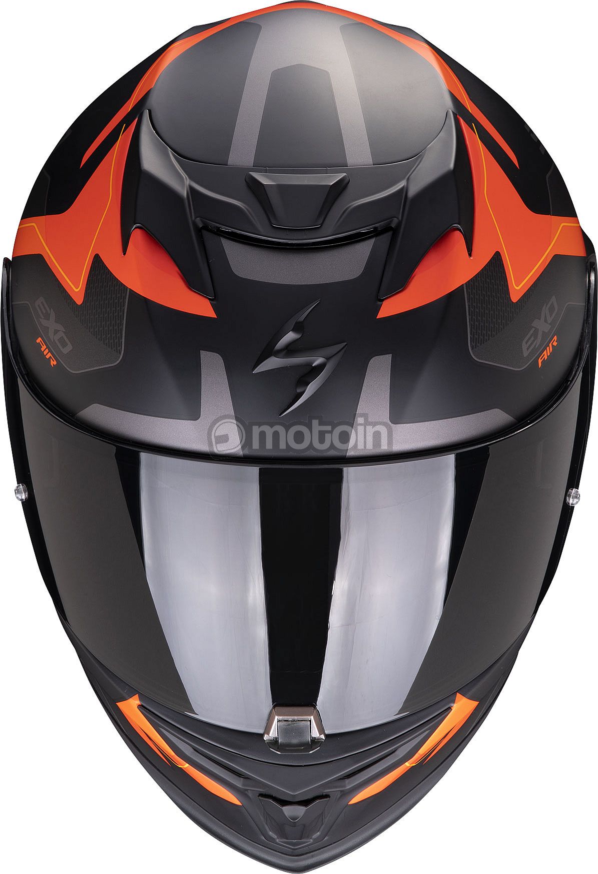 Casque Intégral Moto - Scorpion Exo-520 Evo Noir Mat