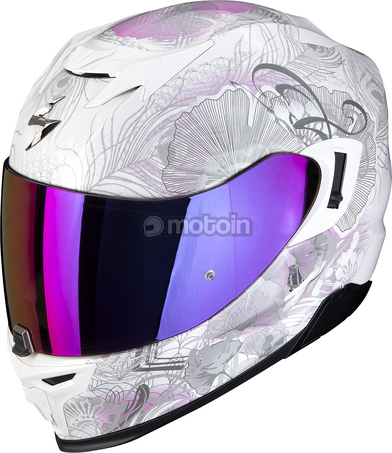 Scorpion EXO-520 Evo Air Melrose, integreret hjelm