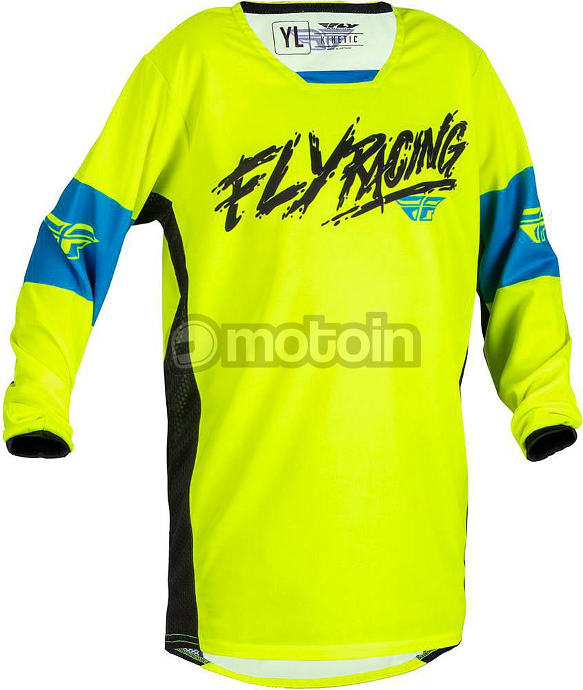 Fly Racing Kinetic Khaos, jersey niños