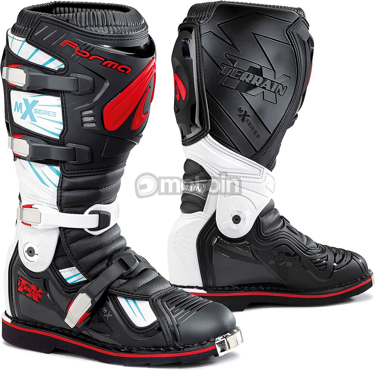 Forma Terrain TX 2.0 Motocross Stiefel Grau/Gelb 42