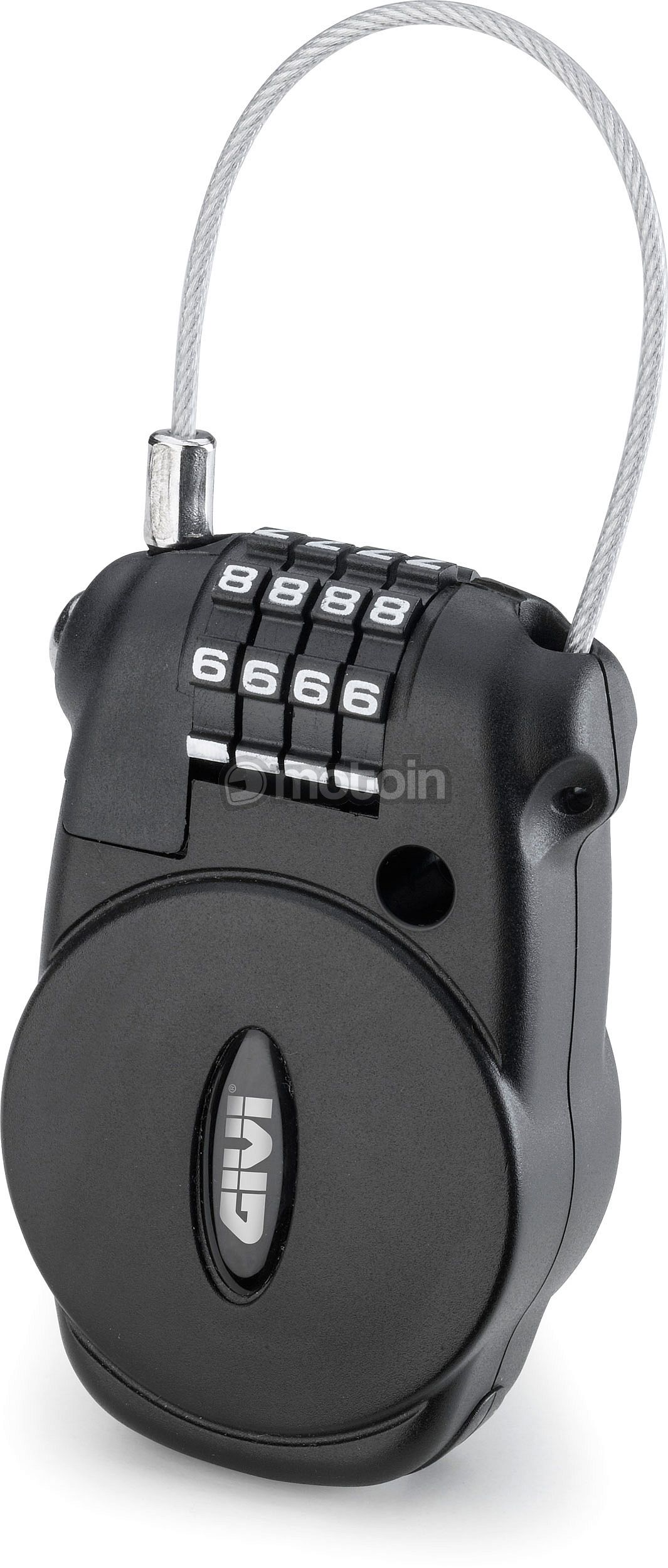 Givi S220, combination lock