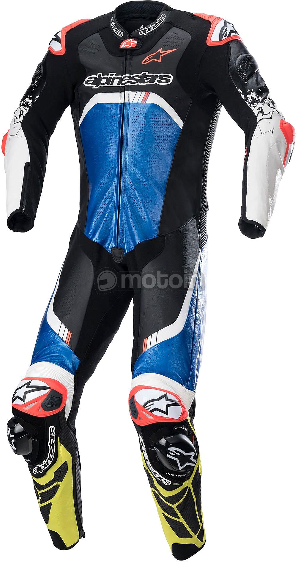 Alpinestars GP Tech V4, кожаный костюм 1шт. перфорированный