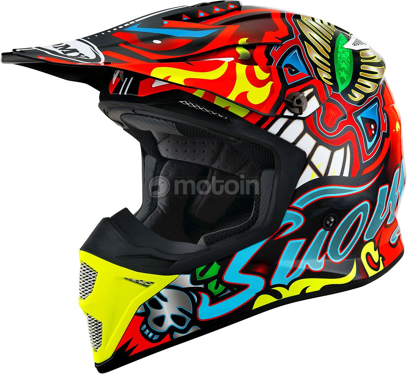 Suomy MX Speed Pro Tribal, casco incrociato Mips