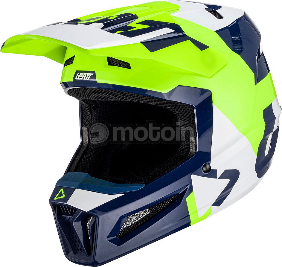 Leatt 2.5 Lime S23, Motocrosshelm