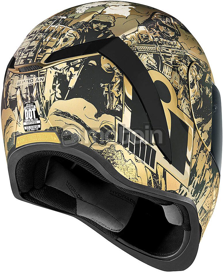 Icon 2024 camo helmet