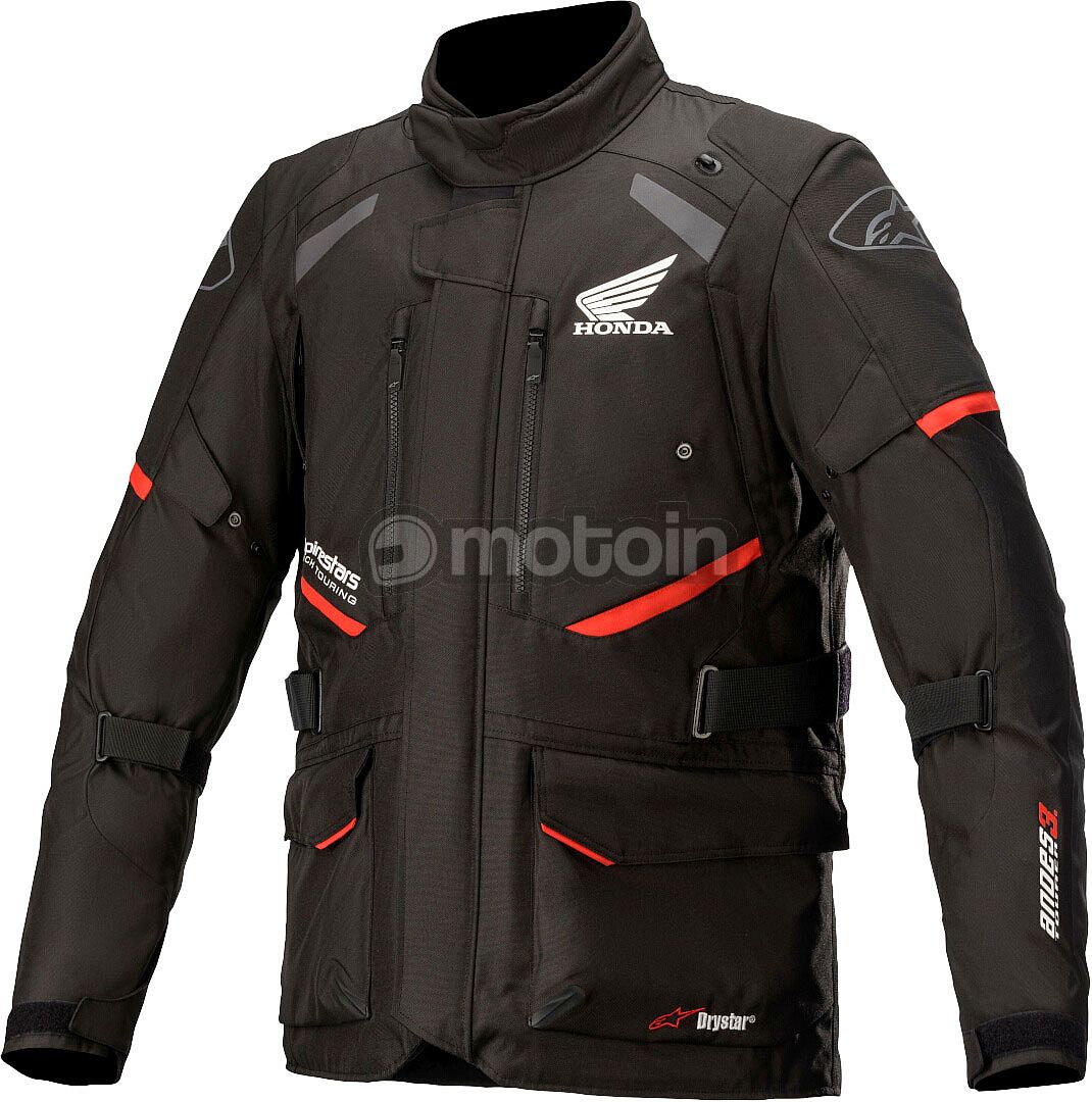 Alpinestars andes Touring outdry señores motocicleta guantes textil/cuero-negro
