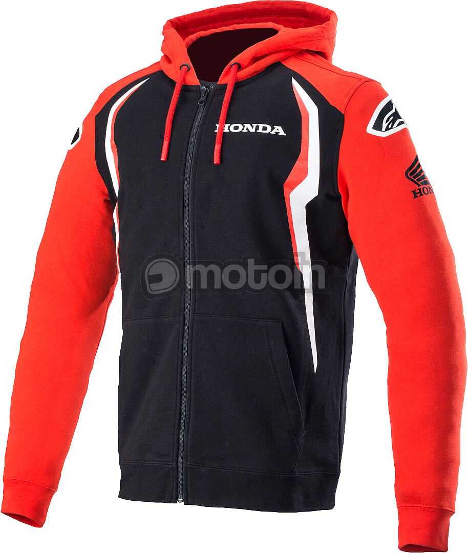 Alpinestars Honda Teamwear, sweat à capuche zippé