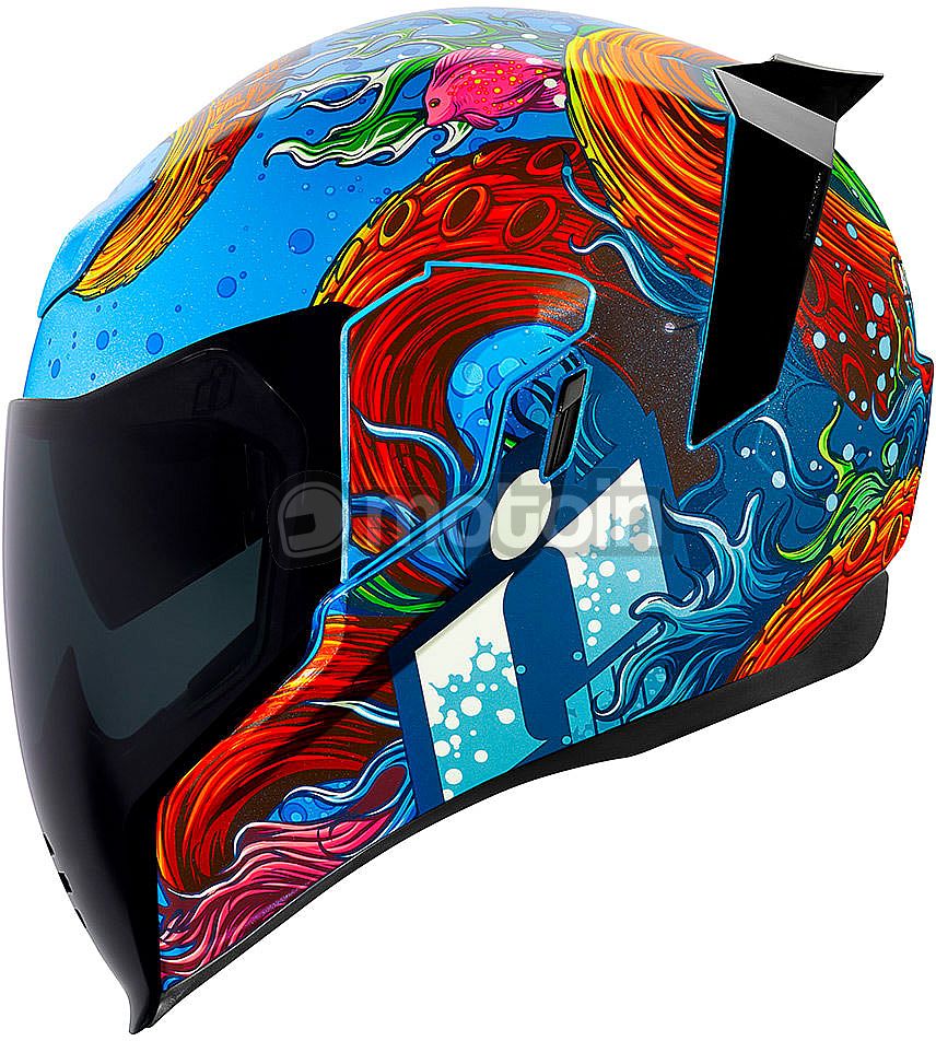 Icon Airflite Inky, integral helmet 