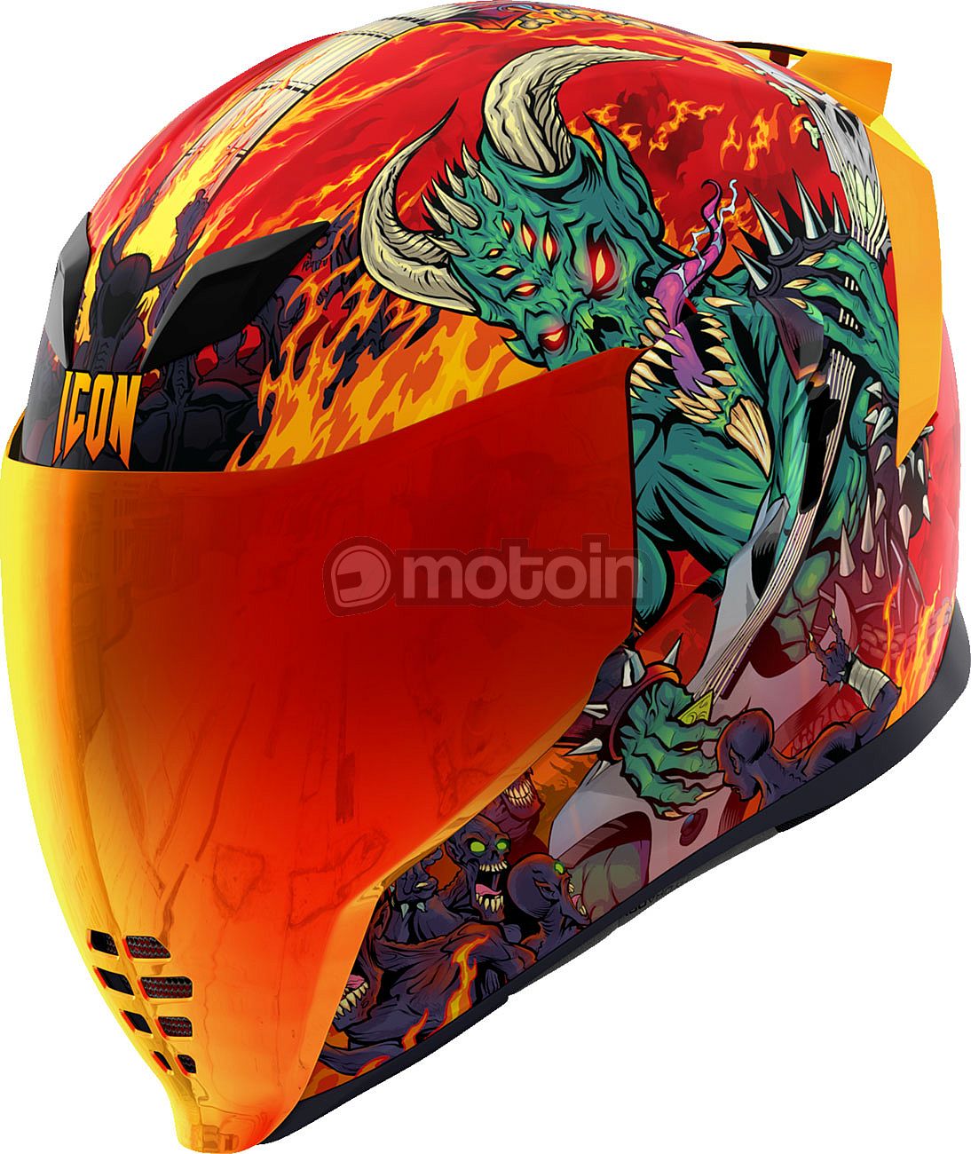 Icon Airflite Mips Blegh, capacete integral