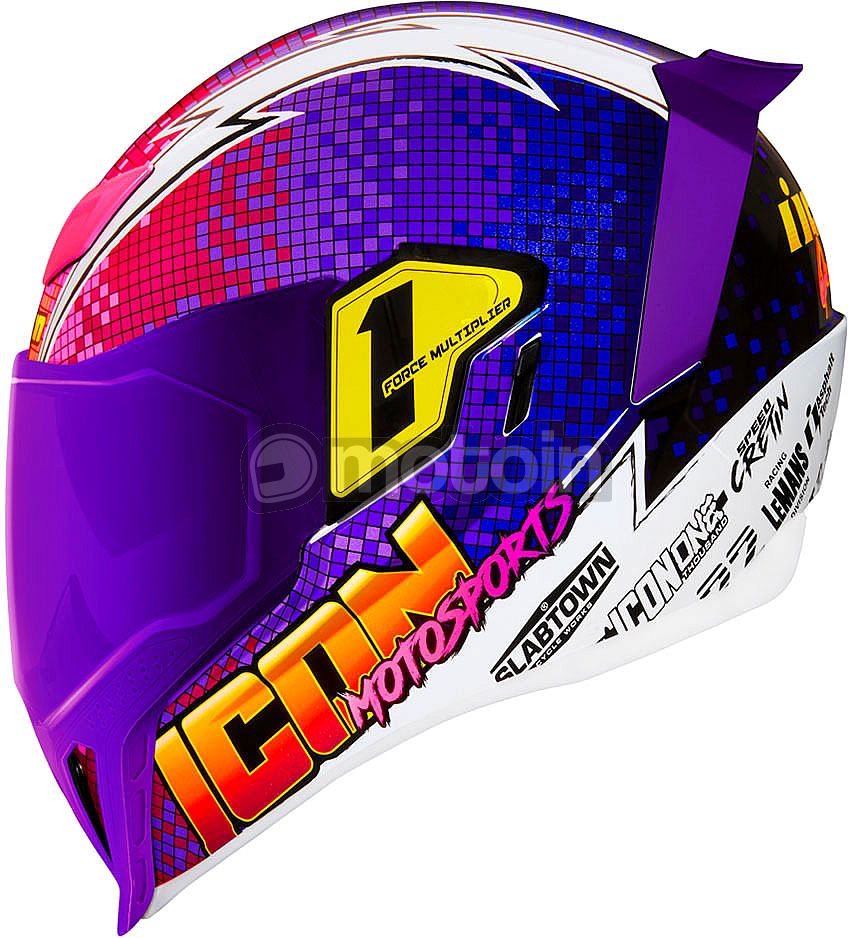 Icon Airflite Quarterflash, full face helmet