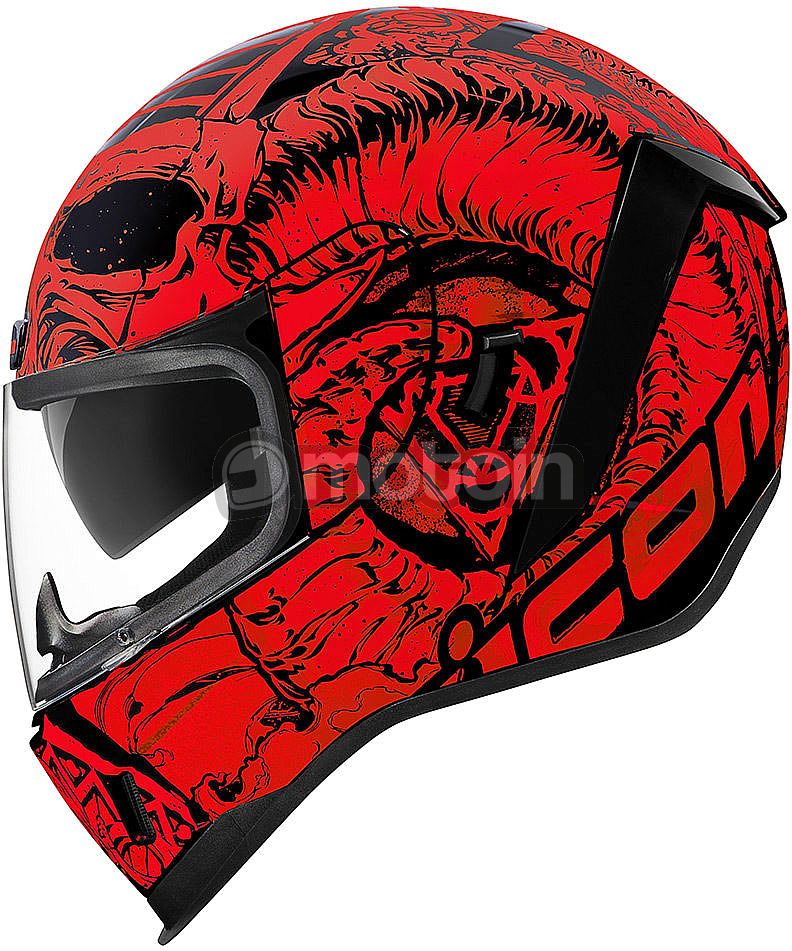 Icon Airform Sacrosanct White Motorcycle Motorbike Helmet 