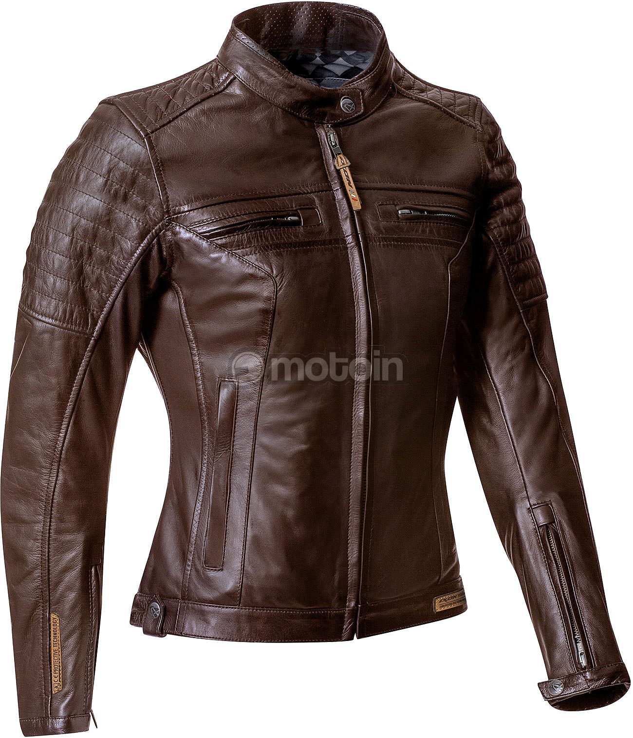 Ixon Torque, leather jacket waterproof women - motoin.de