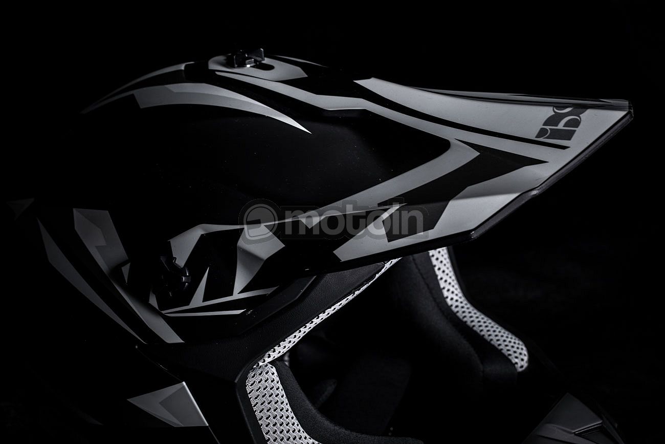 IXS Moto Crosshelm IXS362 2.0 Motorradhelm Cross Helm schwarz grau matt