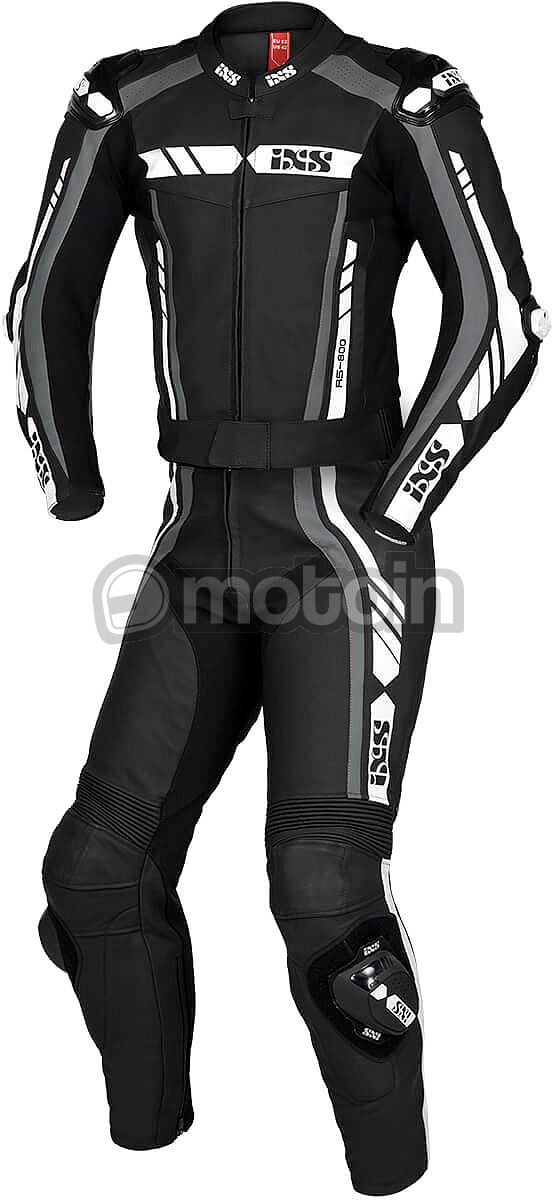 IXS MOTO IXS RS-300 - Guanti moto Uomo black/white - Private Sport Shop