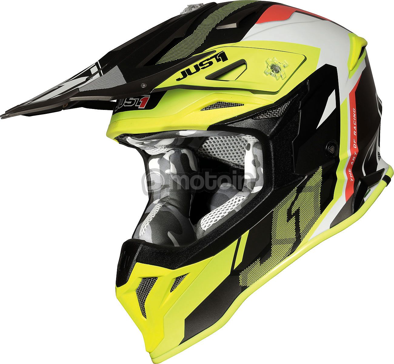 Maschera Moto Cross Enduro Off-road X Fun 18 Type Giallo