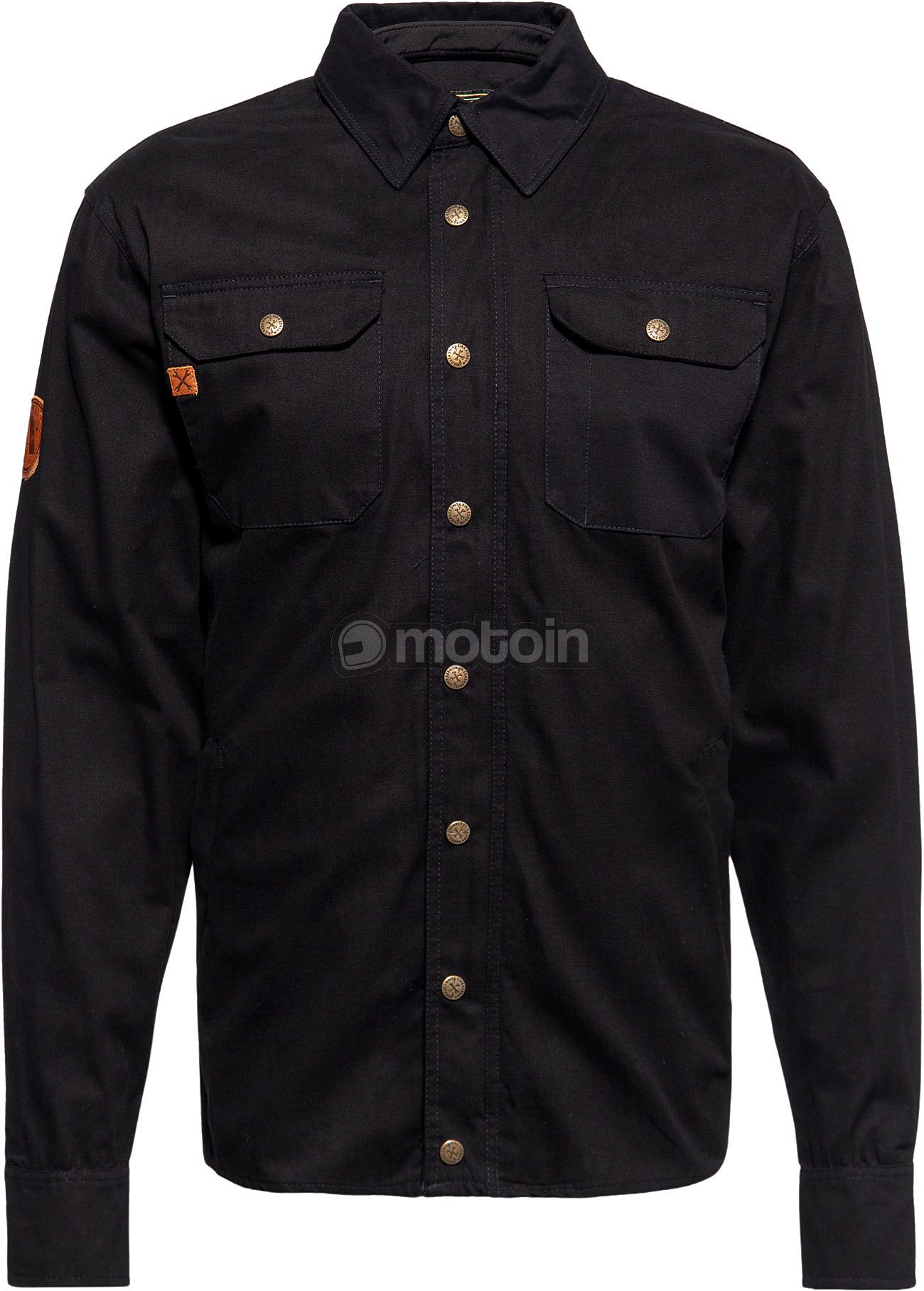 King Kerosin Motor Gear - Blanko, overhemd/jasje van textiel