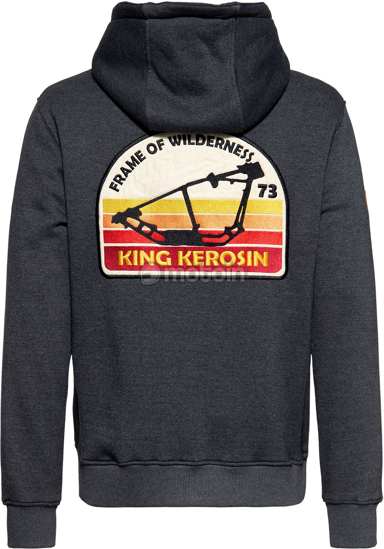 King Kerosin Motor Gear - Frame of Wilderness, zip hoodie