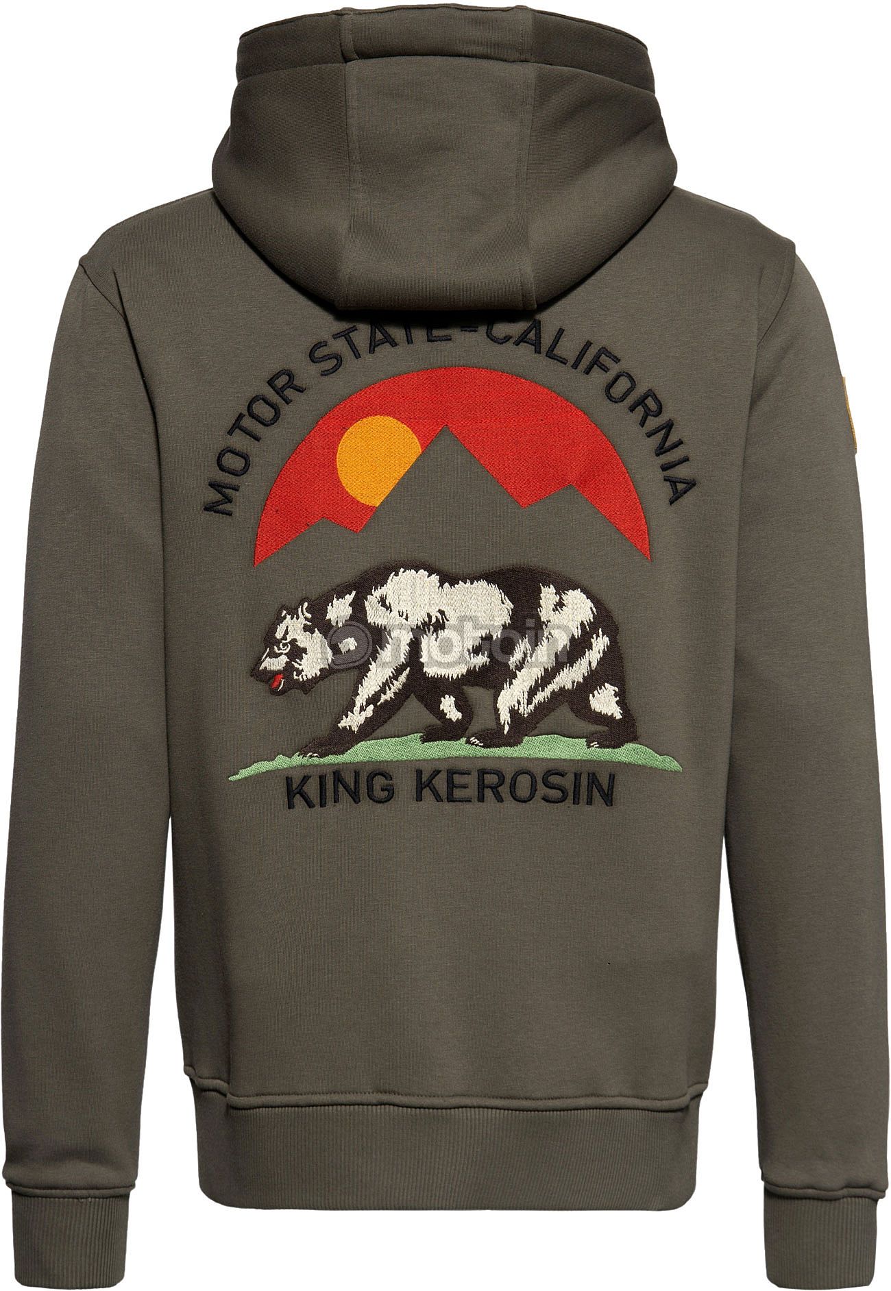 King Kerosin Motor Gear - Motor State California, zip hoodie