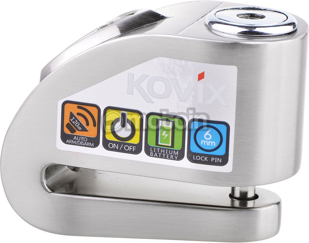 KOVIX KD6-SS 120dB Alarm Disc Lock 