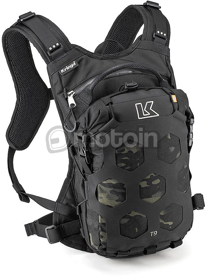 Kriega Trail 9 Multicam, backpack waterproof - motoin.de
