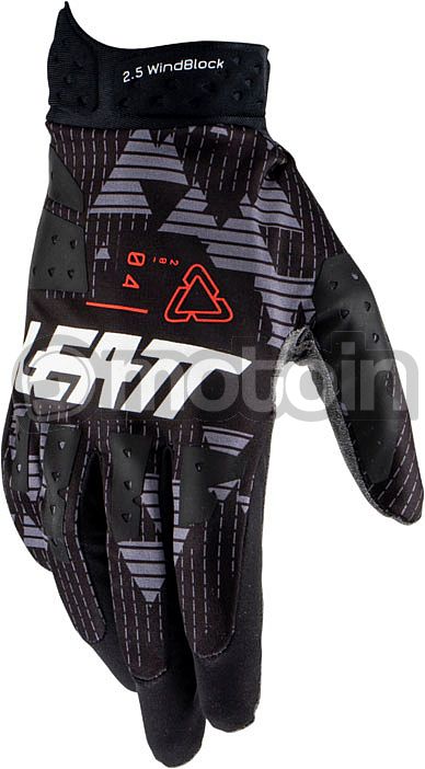 Leatt Guanti Moto 1.5 GripR Nero/Grigio