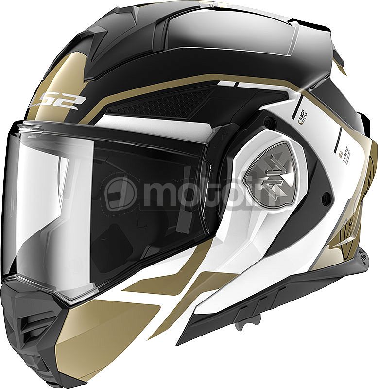 LS2 FF901 Advant x Metryk Black Gold Modular Helmet M