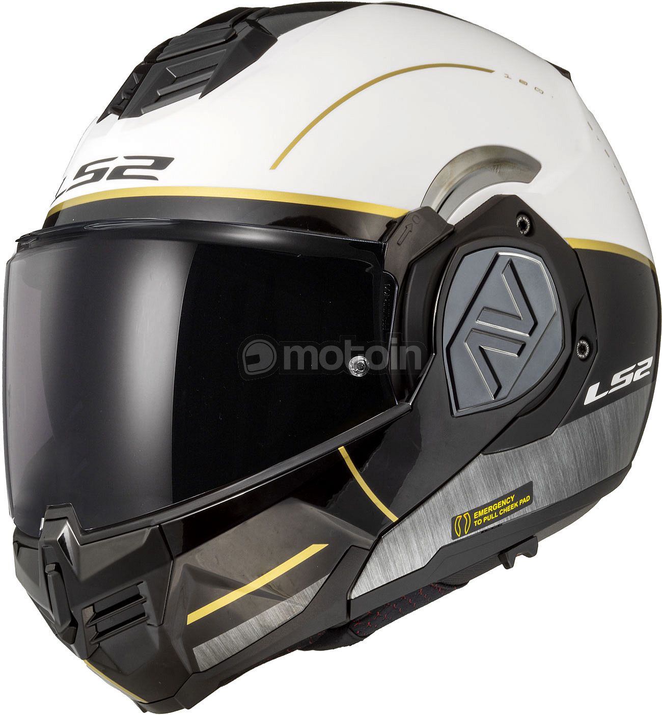 LS2 FF906 Advant Iron, capacete modular