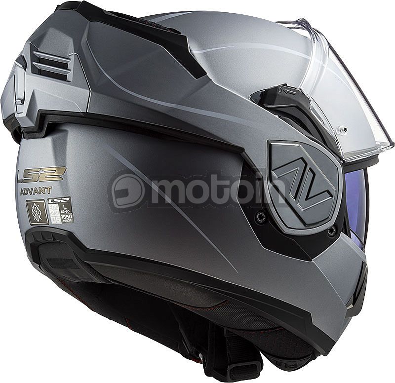 LS2 FF906 Advant Full Face Flip Up Helmets Motorcycle Modular Double Visor  Helmet built-in Lens ECE Capacete Casque Casco Moto