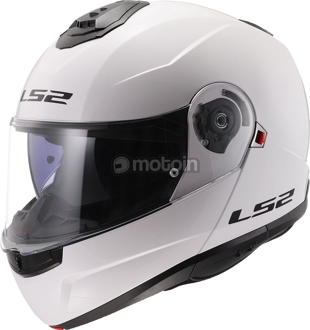 LS2 FF908 Strobe II Solid, flip-up hjelm